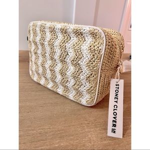 Stoney Clover Lane Large Woven Pouch